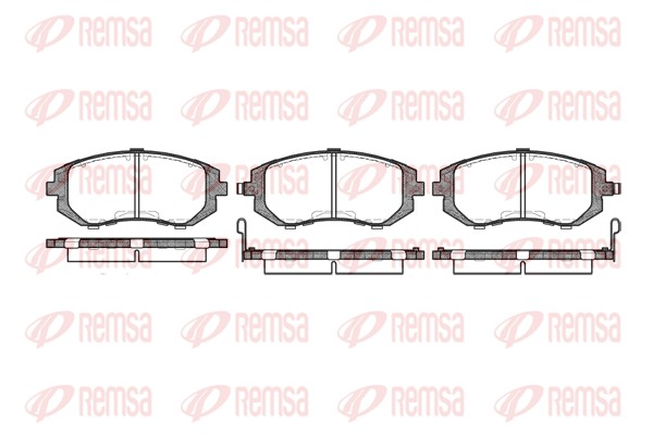 Brake Pad Set, disc brake (0951.02)