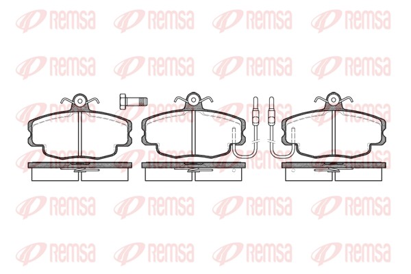 Brake Pad Set, disc brake (0141.02)
