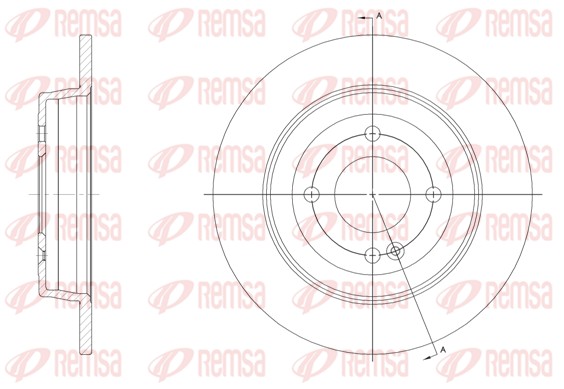 Brake Disc (61570.00)