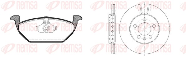 Brake Kit, disc brake (8633.02)