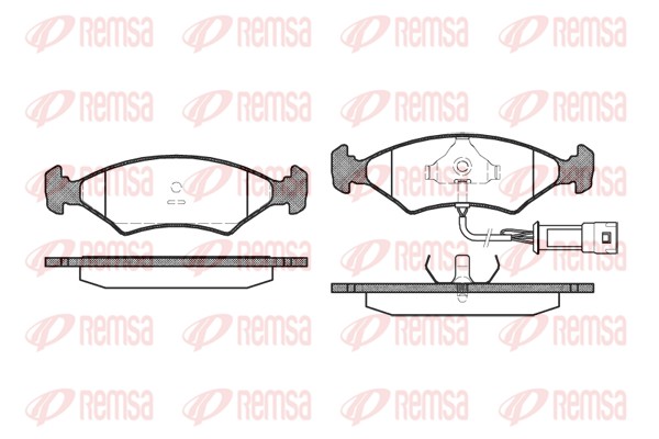 Brake Pad Set, disc brake (0119.32)