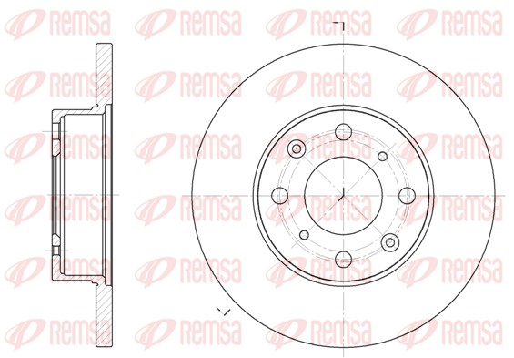 Brake Disc (6370.00)