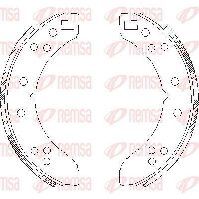 Brake Shoe (4635.00)