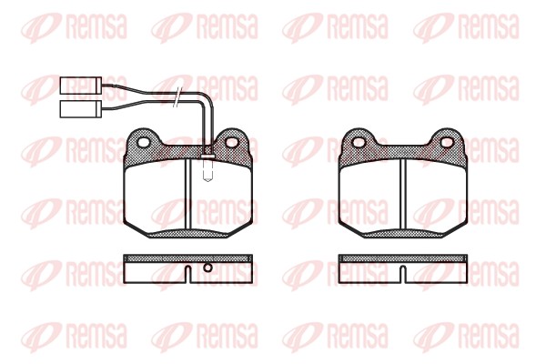 Brake Pad Set, disc brake (0014.01)