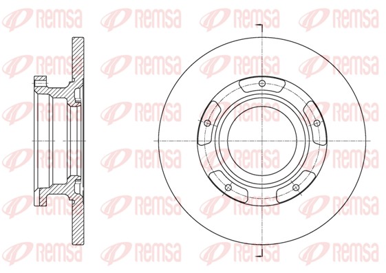 Brake Disc (61564.00)