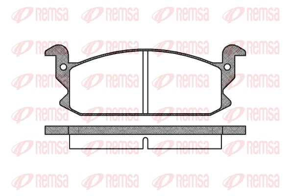 Brake Pad Set, disc brake (0177.00)