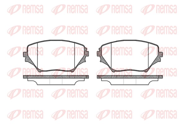 Brake Pad Set, disc brake (0813.00)