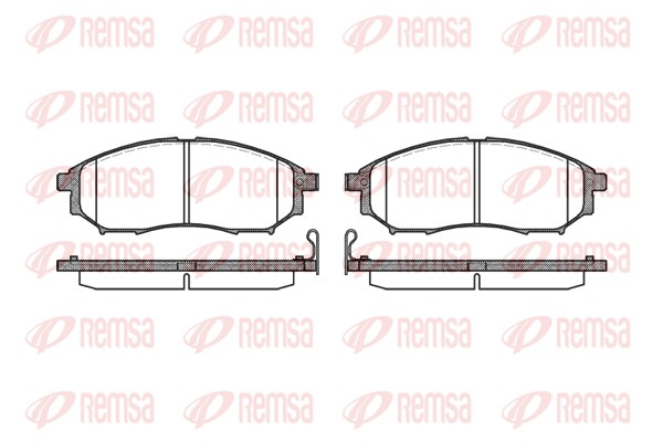 Brake Pad Set, disc brake (0852.14)