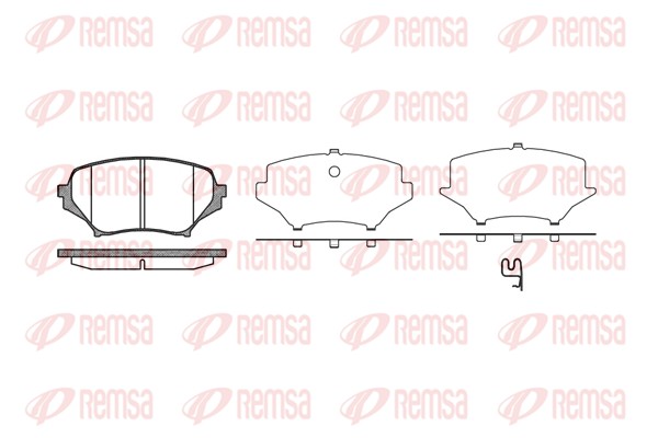 Brake Pad Set, disc brake (1189.01)
