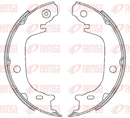 Brake Shoe, parking brake (4516.00)