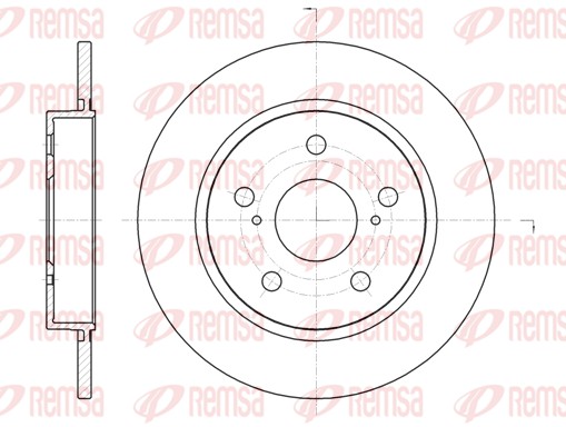 Brake Disc (61044.00)