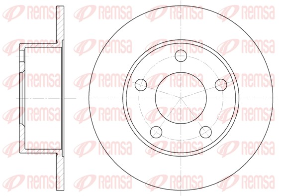 Brake Disc (6121.00)