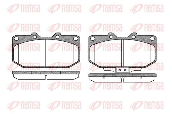 Brake Pad Set, disc brake (0348.02)