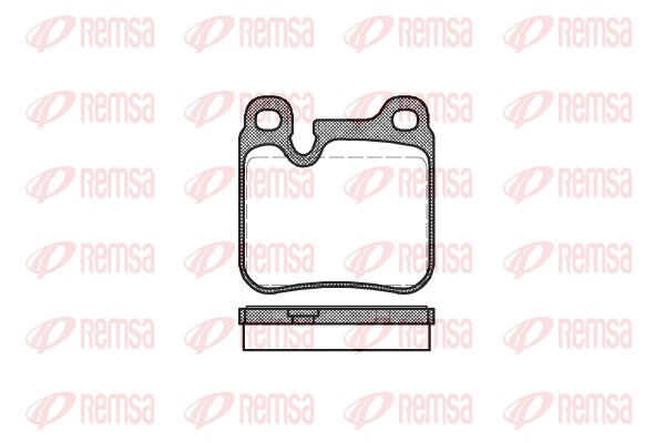 Brake Pad Set, disc brake (0374.00)