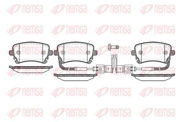 Brake Pad Set, disc brake (0897.02)