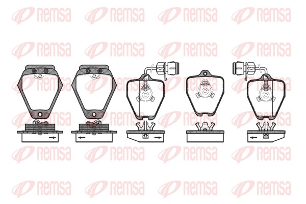 Brake Pad Set, disc brake (0508.02)