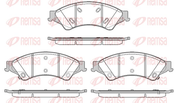 Brake Pad Set, disc brake (1524.02)