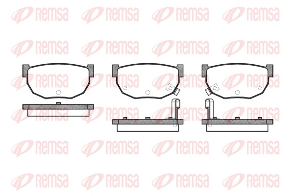 Brake Pad Set, disc brake (0151.02)