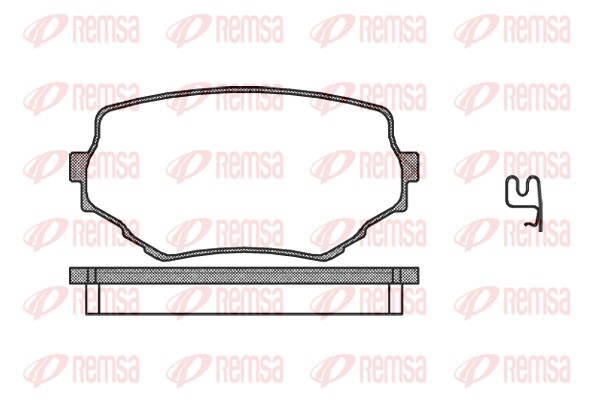 Brake Pad Set, disc brake (0594.02)