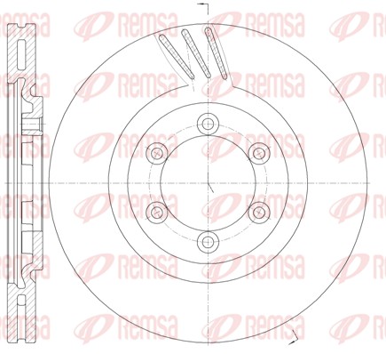 Brake Disc (61000.10)