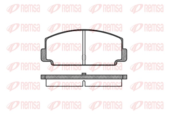 Brake Pad Set, disc brake (0075.60)
