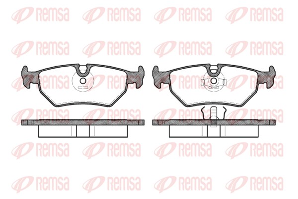 Brake Pad Set, disc brake (0265.10)