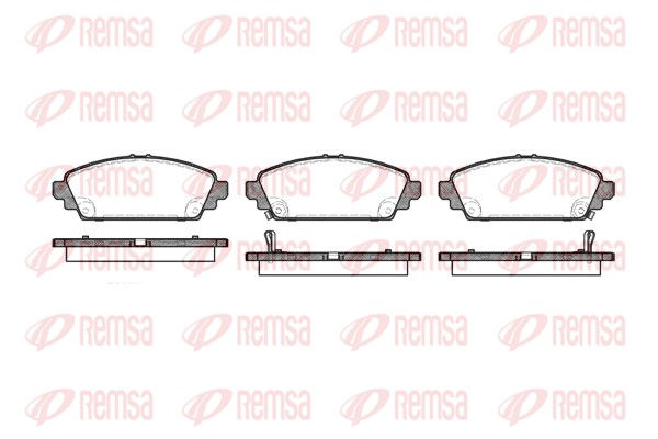 Brake Pad Set, disc brake (0700.02)