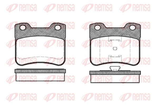 Brake Pad Set, disc brake (0247.10)