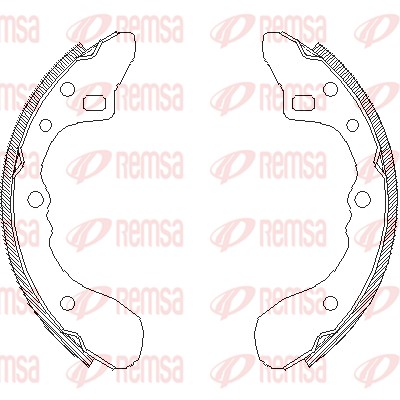 Brake Shoe (4154.00)