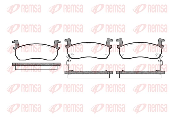 Brake Pad Set, disc brake (0174.02)