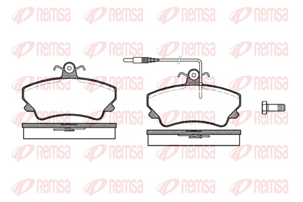 Brake Pad Set, disc brake (0409.12)