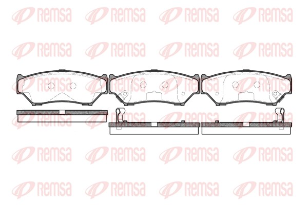 Brake Pad Set, disc brake (0389.12)