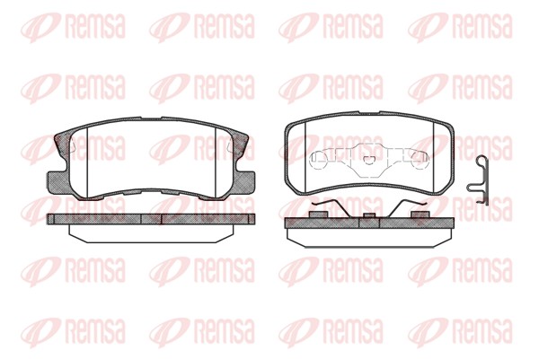 Brake Pad Set, disc brake (0803.02)