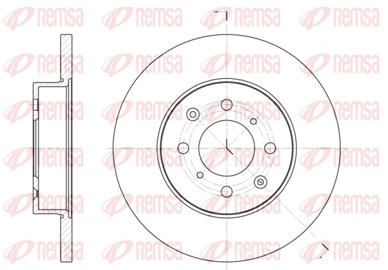 Brake Disc (6451.00)