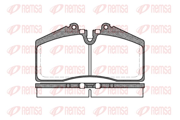 Brake Pad Set, disc brake (0288.00)