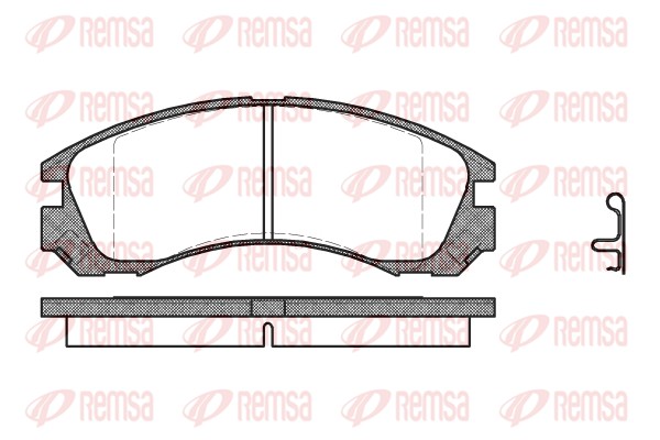 Brake Pad Set, disc brake (0354.22)