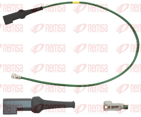 Warning Contact, brake pad wear (001140)