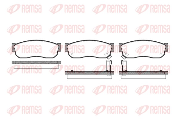 Brake Pad Set, disc brake (0149.02)