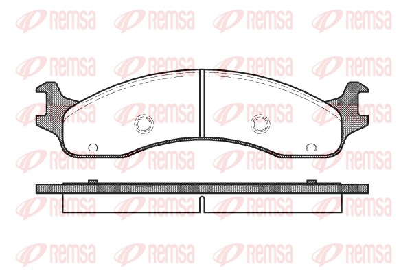 Brake Pad Set, disc brake (0573.00)