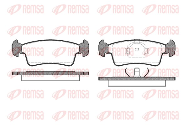 Brake Pad Set, disc brake (0240.00)