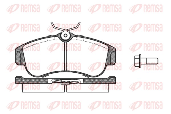 Brake Pad Set, disc brake (0320.00)