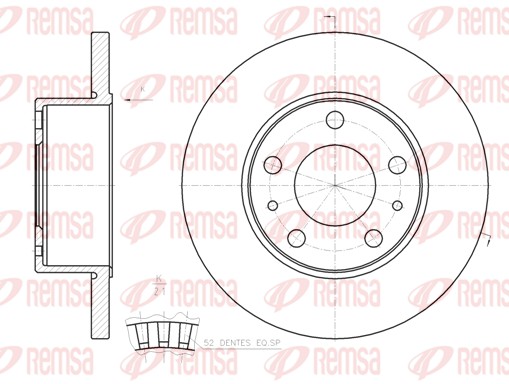 Brake Disc (61202.00)