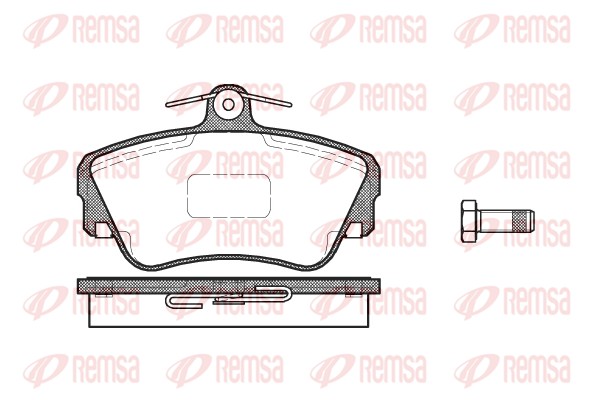 Brake Pad Set, disc brake (0309.10)