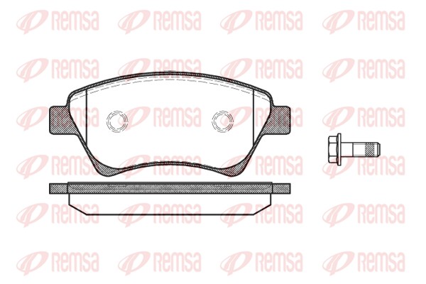 Brake Pad Set, disc brake (0976.00)