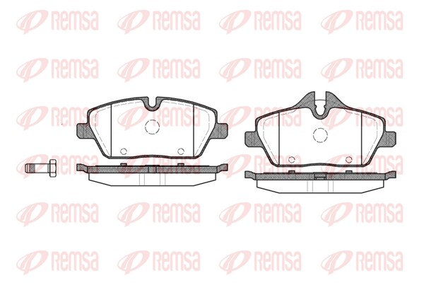 Brake Pad Set, disc brake (1131.00)