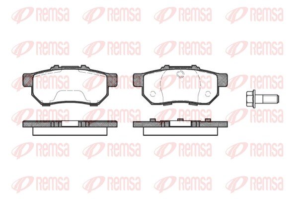 Brake Pad Set, disc brake (0233.20)