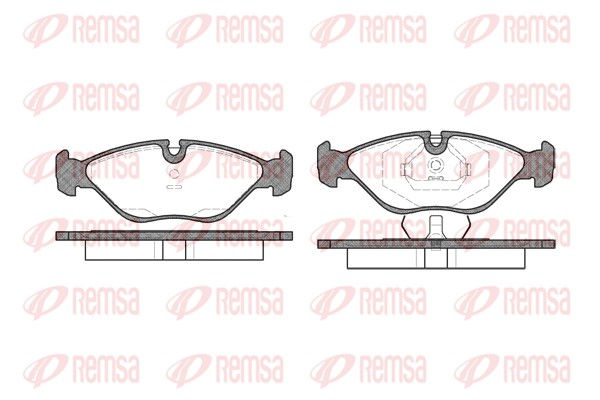 Brake Pad Set, disc brake (0319.00)
