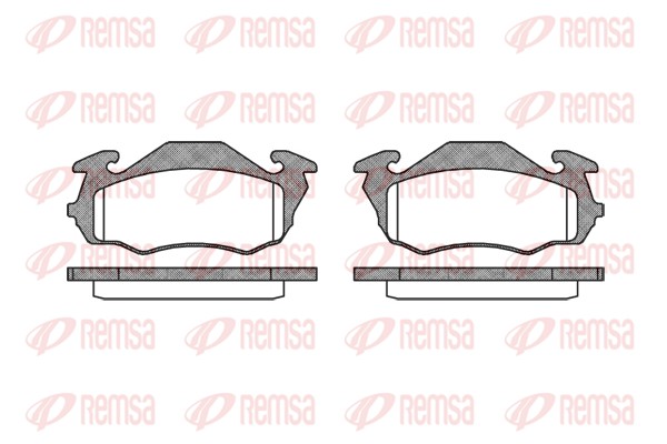 Brake Pad Set, disc brake (0623.00)