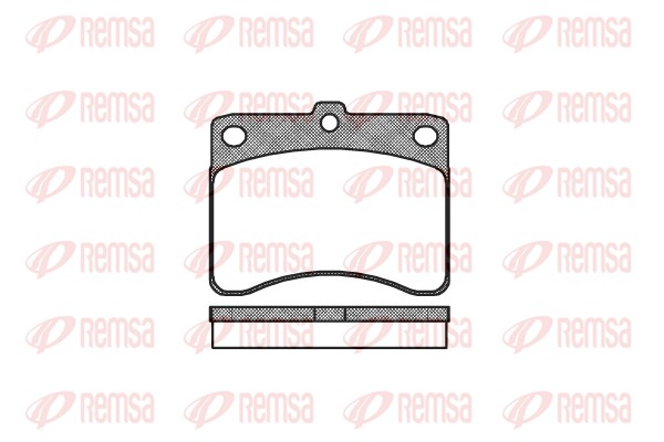 Brake Pad Set, disc brake (0232.00)