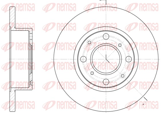 Brake Disc (6041.00)